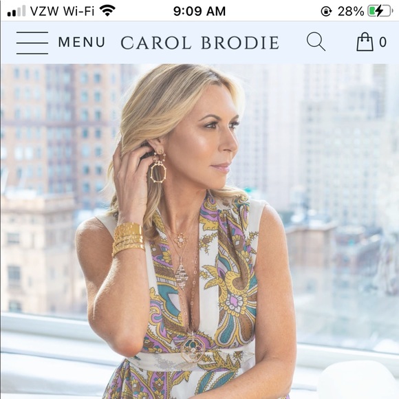 Turquoise and black spinel stretch bracelet, 7 in. Wrist. NWOT - Picture 7 of 9